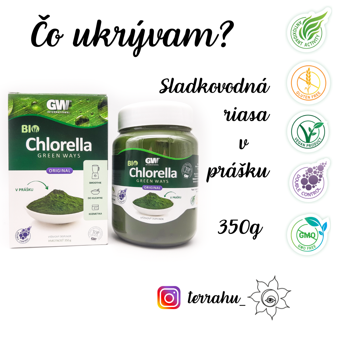 Chlorella prášková GW